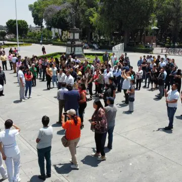 San Pedro Cholula participa activamente en el Primer Simulacro Nacional 2025