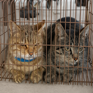 Ciudadano recibe multa por tener a 15 gatos en condiciones insalubres en Puebla