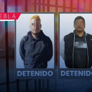 Detienen a dos hombres por asalto armado a farmacia en la colonia Tres Cruces