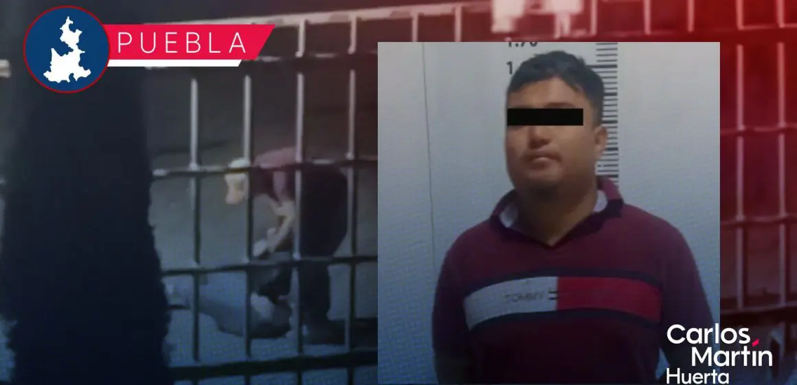 Detienen al agresor de joven en Lomas de Angelópolis tras brutal golpiza