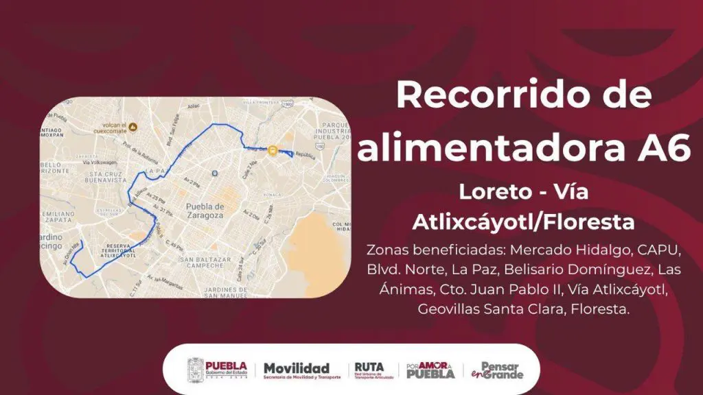 RUTA amplía su servicio durante la Feria de Puebla 2025 3 RUTA 3