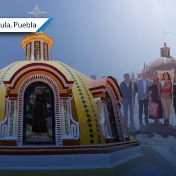 “Caminos de Fe e Historia”: Un viaje por cúpulas en San Andrés Cholula