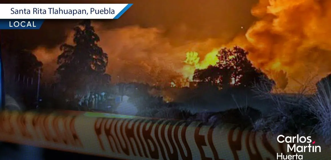 Tragedia en Santa Rita Tlahuapan: Mujer muere en incendio provocado por huachigaseros