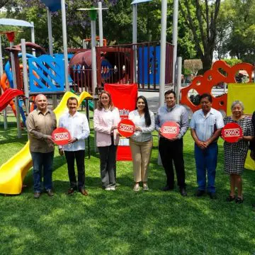 Renuevan el Parque de la Niñez Cholulteca: un espacio digno para las infancias