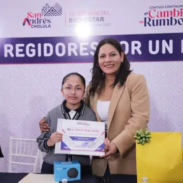 “Niñas y Niños viven la experiencia de “Ser Regidores por un Día en San Andrés Cholula”