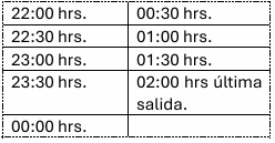 RUTA amplía su servicio durante la Feria de Puebla 2025 4 horarios