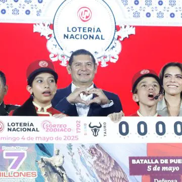 Conmemoran Sedena, Lotería Nacional y Gobierno de Puebla “Batalla del 5 de Mayo”