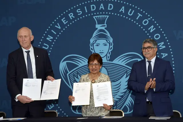 Firma BUAP convenio de doble titulación con la Universidad Técnica de Ingolstadt, Alemania 1 1A Convenio 9 1