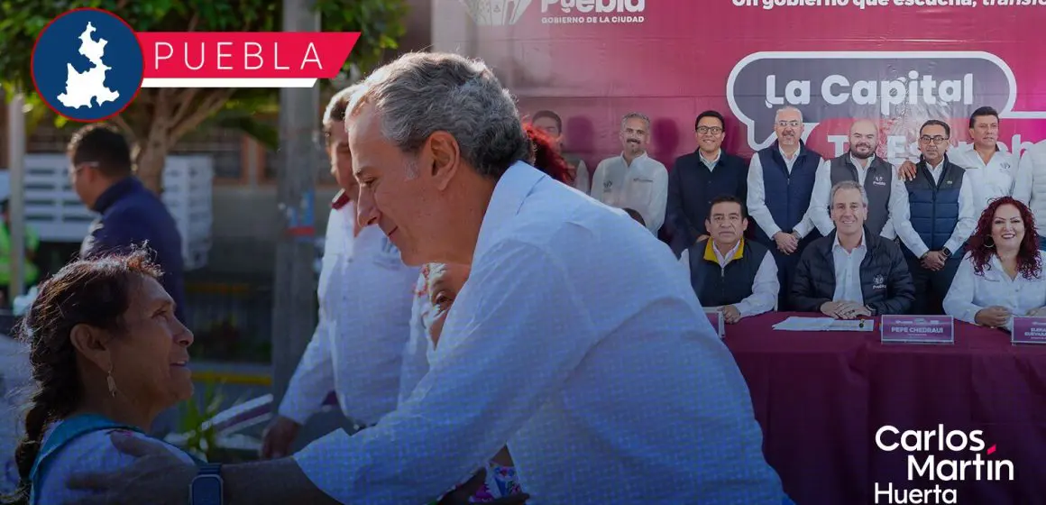 “La Capital Te Escucha”: Gobierno de la Ciudad lleva atención ciudadana a San Miguel Canoa