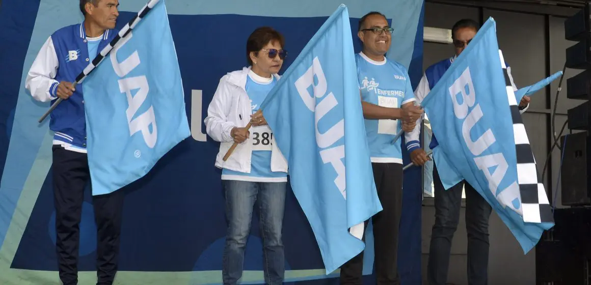 Celebra la BUAP carrera por el Día Internacional de la Enfermería