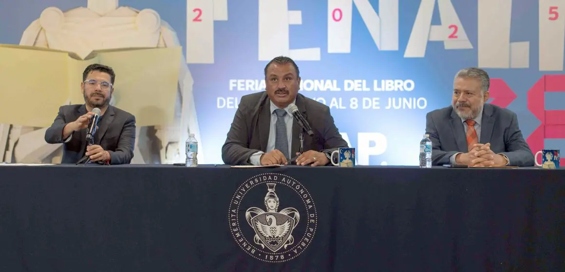 BUAP presenta la edición 38 de la Feria Nacional del Libro