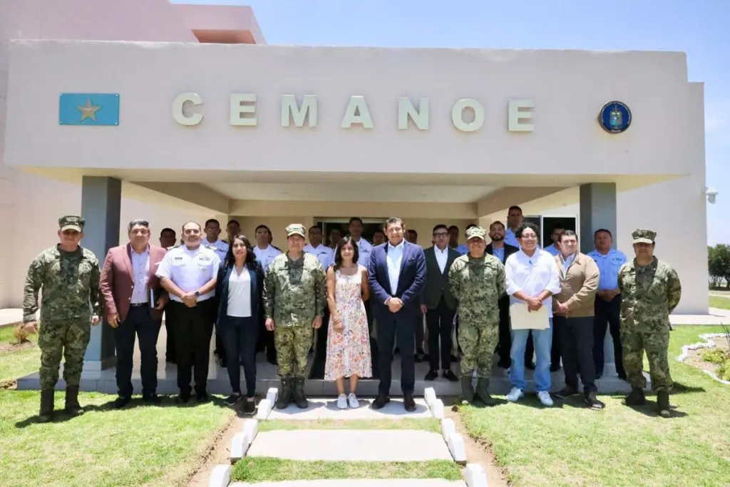 Puebla y la Secretaría de Marina rumbo a la modernización naval 2 Puebla, Alejandro Armenta visita el CEMANOE
