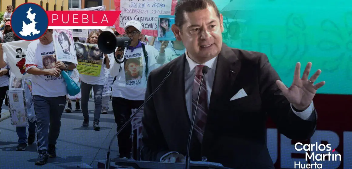 Alejandro Armenta ofrece apoyo a madres buscadoras en Puebla tras declaraciones de Sheinbaum
