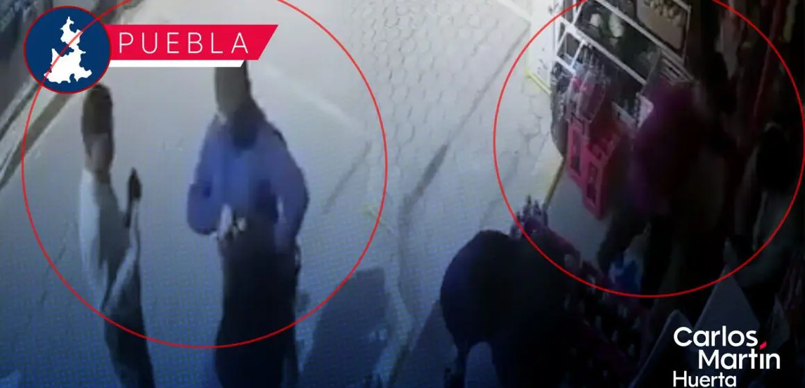 Así es como asaltan tienda en Sanctorum a plena luz del día 