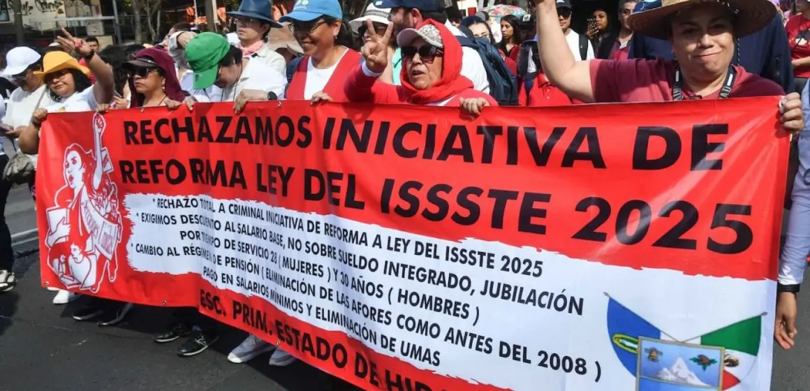 Gobierno Federal presenta nueva propuesta de pensiones del ISSSTE a la CNTE