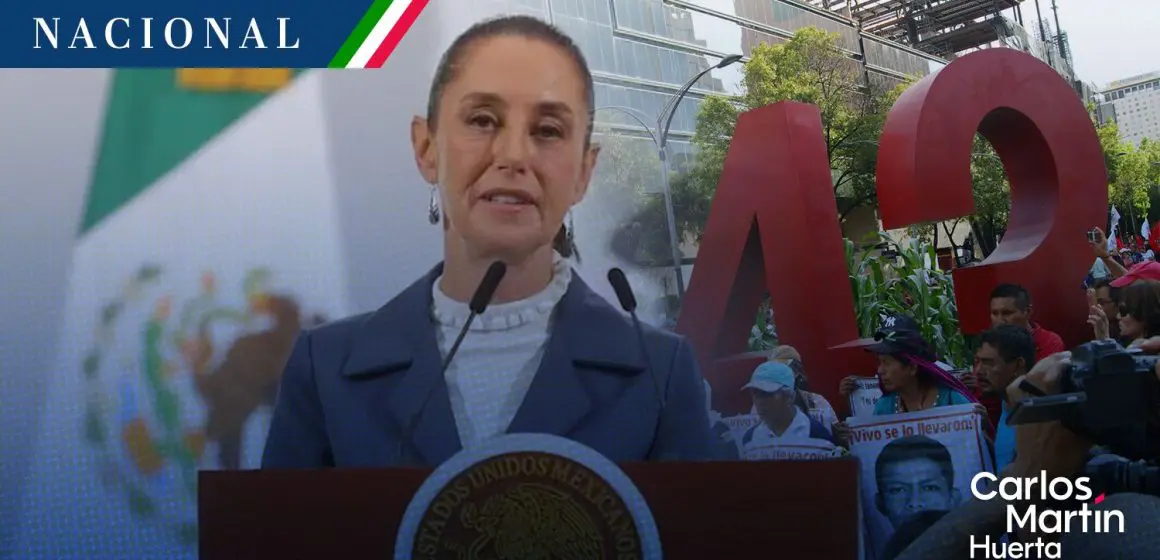 Sheinbaum evalúa reemplazo de fiscal del caso Ayotzinapa
