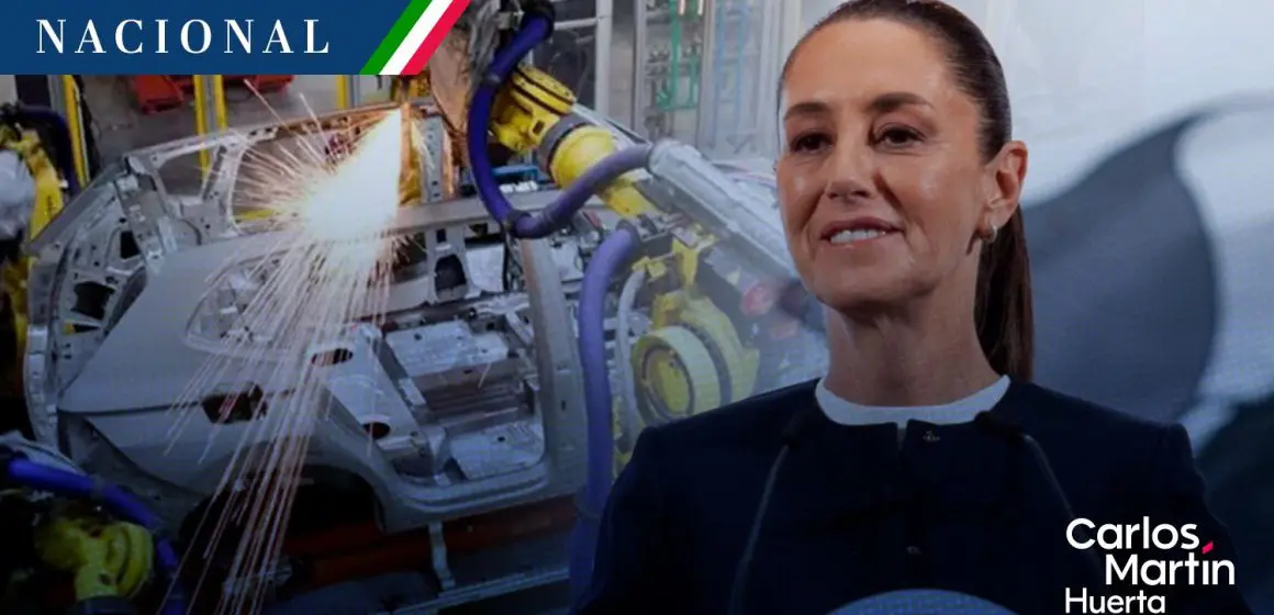 Sheinbaum celebra que autopartes mexicanas queden libres de aranceles
