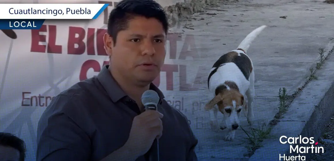 Cuautlancingo avanza en bienestar animal: Omar Muñoz anuncia centro micro regional