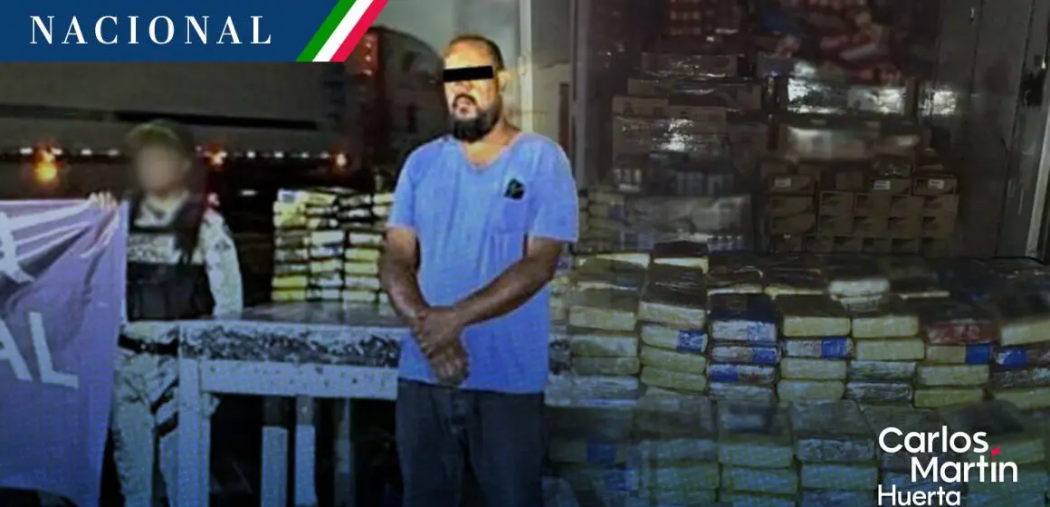 Cae integrante del Cártel del Pacífico con 700 kilos de cocaína oculta en café