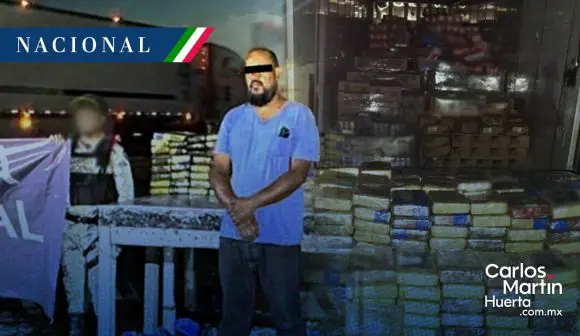 Cae integrante del Cártel del Pacífico con 700 kilos de cocaína oculta en café