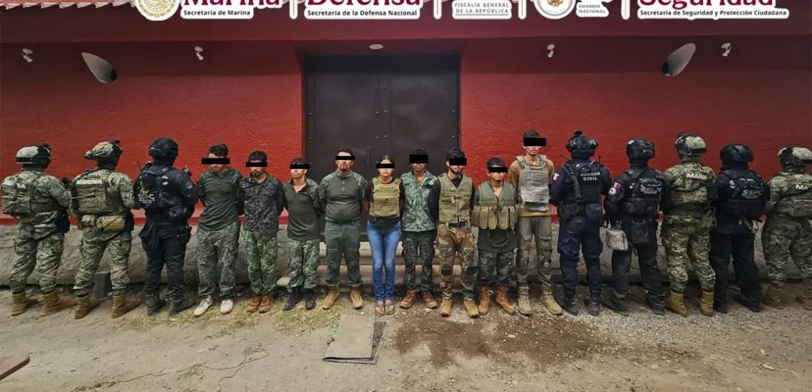 Marina abate a 12 presuntos criminales y detiene a nueve en Michoacán  
