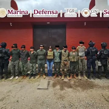 Marina abate a 12 presuntos criminales y detiene a nueve en Michoacán  