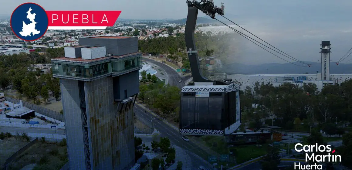 Gobierno plantea reubicación del Teleférico de Puebla; hará consulta ciudadana