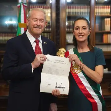 México recibe al nuevo Embajador de EUA y refuerza relaciones diplomáticas