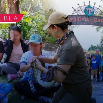 IMDP y Africam Safari ofrecen recorrido sensorial a deportistas con discapacidad visual
