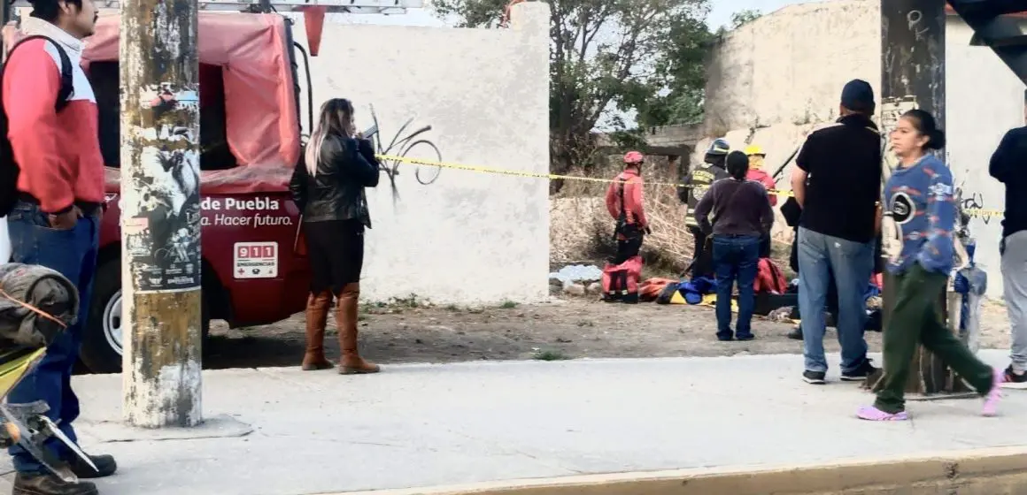 Hombre en estado de ebriedad muere al caer a un pozo de 20 metros en Amozoc
