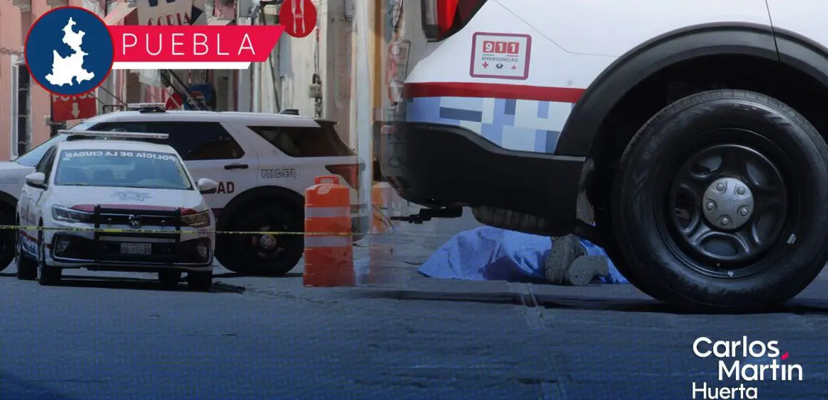 Indigente hallado sin vida en calles del Centro Histórico de Puebla