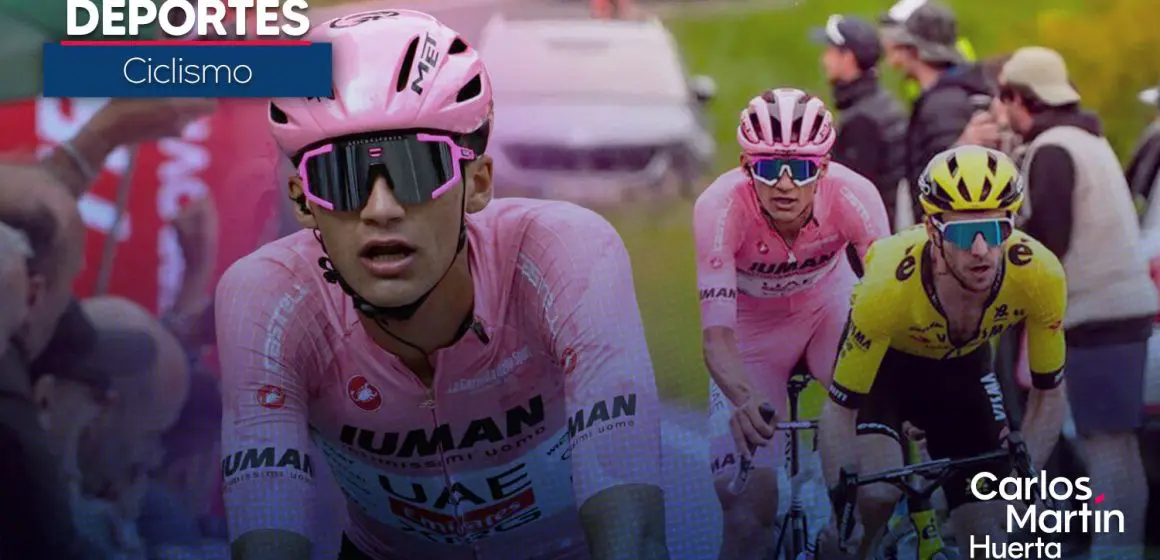 Isaac del Toro mantiene la ‘Maglia Rosa’ por novena jornada consecutiva en el Giro de Italia