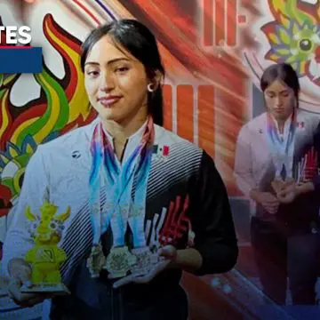 Kelly López conquista dos oros históricos en el Mundial Juvenil de Pesas en Perú