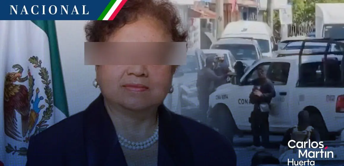 Detienen a Lambertina Galeana, expresidenta de TSJ de Guerrero, por caso Ayotzinapa