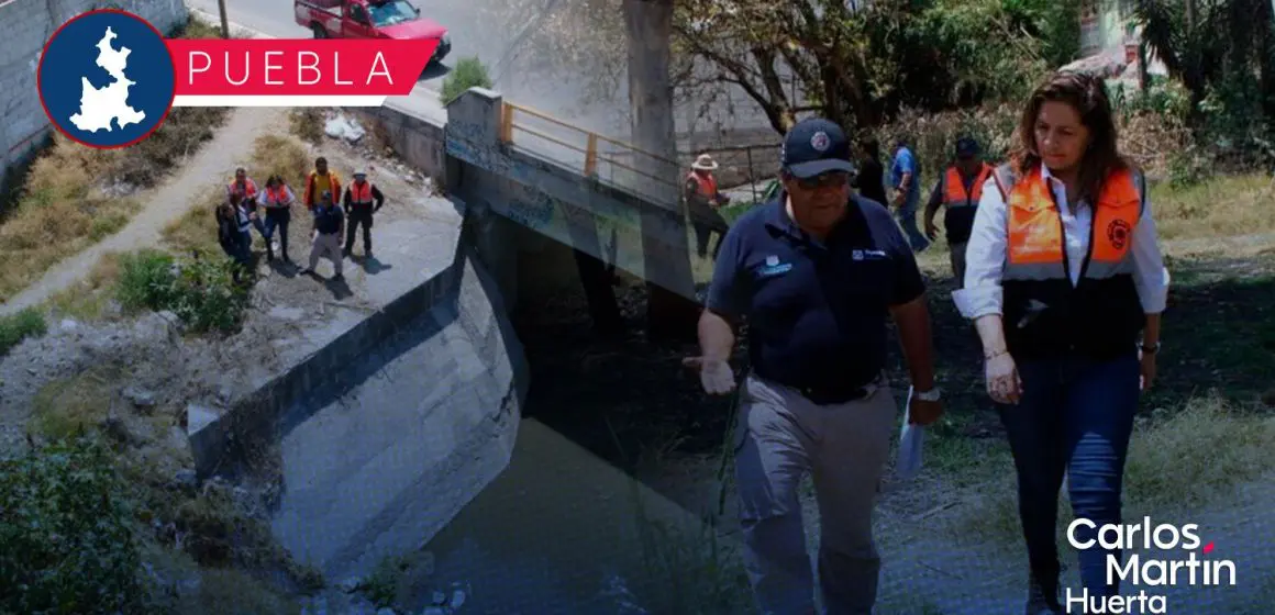 Lluvias en Puebla: Refuerzan acciones en Puente Negro y Barranca Clavijero