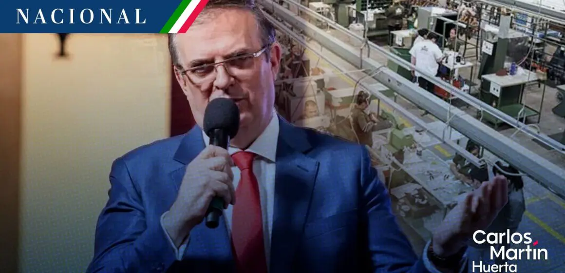Ebrard revela fraude en industria textil y de calzado