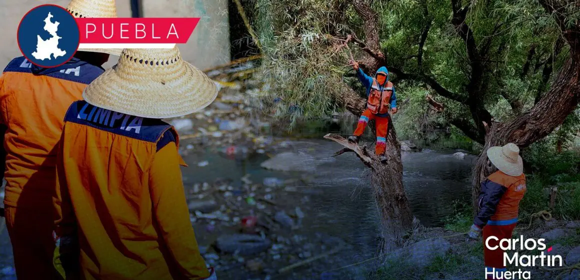 OOSL Puebla intensifica la limpieza preventiva ante la temporada de lluvias
