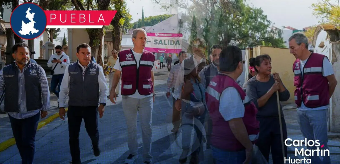 Listo operativo por Día de las Madres en el Panteón Municipal