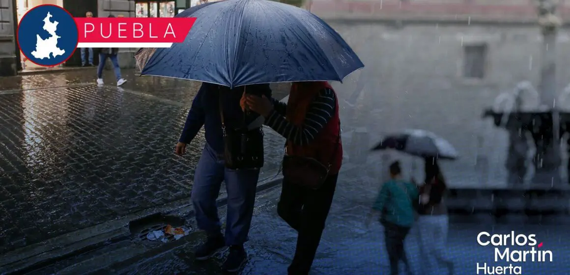 Pronóstico del clima en Puebla: Lluvias intensas y variabilidad térmica
