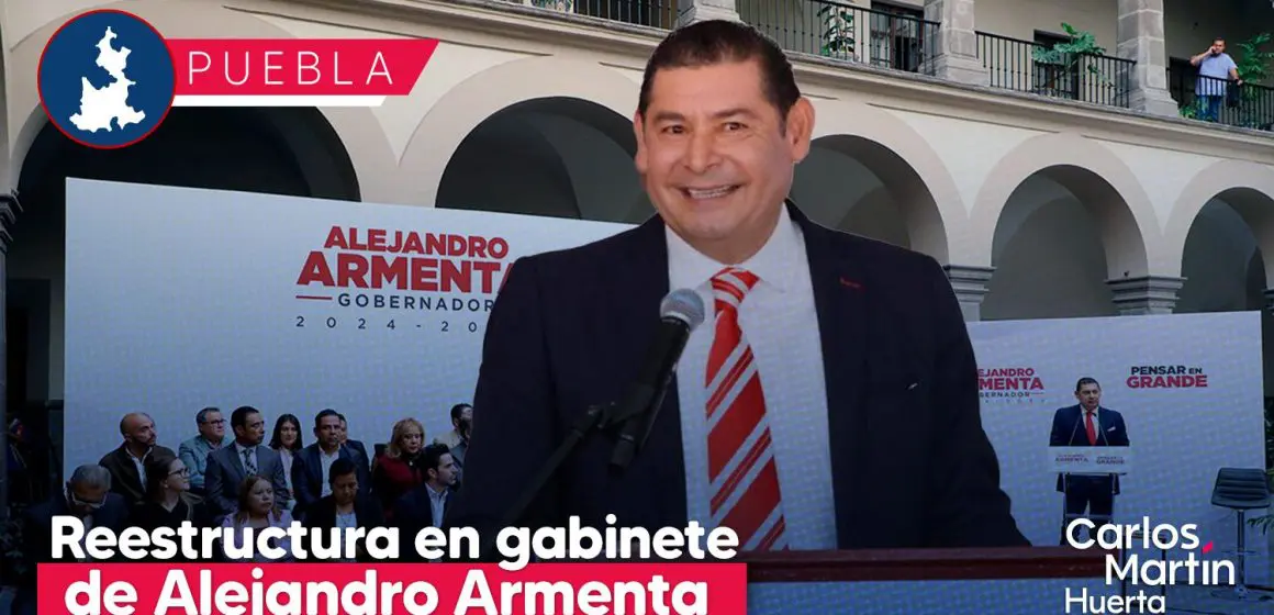 Reestructura en gabinete de Armenta: Yadira Lira, Virginia González y Carlos Márquez con nuevos roles