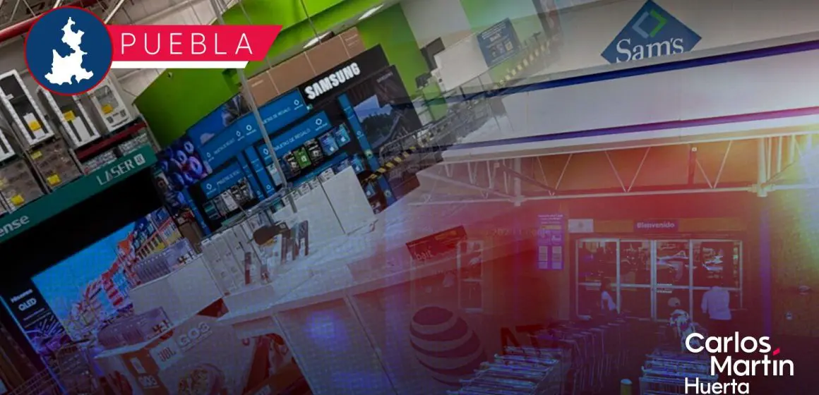 Delincuentes roban celulares en Sam´s Periplaza; huyeron en una motocicleta  