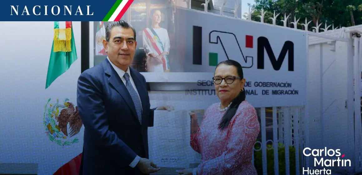 Sergio Salomón asume titularidad del INM