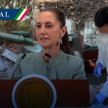 Sheinbaum desmiente participación de agentes de EE.UU. en desmantelamiento de laboratorios en Sinaloa