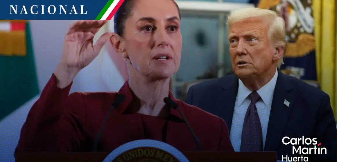 Sheinbaum destaca diálogo positivo con Trump sobre comercio bilateral