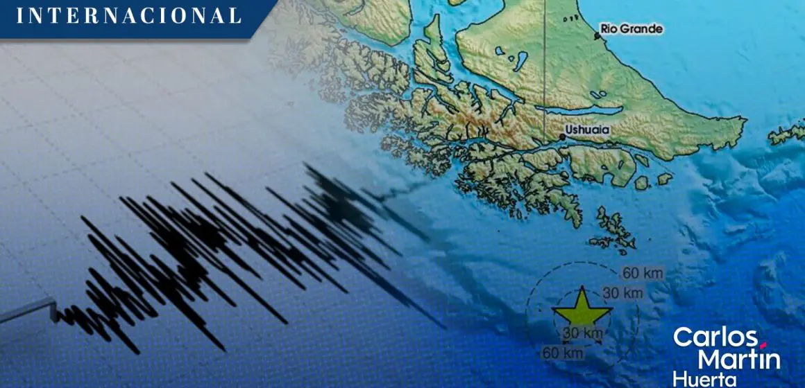 Sismo magnitud 7.5 sacude Puerto Williams, Chile; hay alerta de tsunami