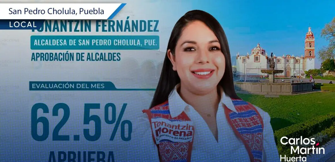 Demoscopia Digital ubica a Tonantzin Fernández como la alcaldesa mejor evaluada       