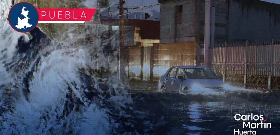 Tormenta tropical Alvin provocará lluvias intensas en Puebla: Colonias en riesgo