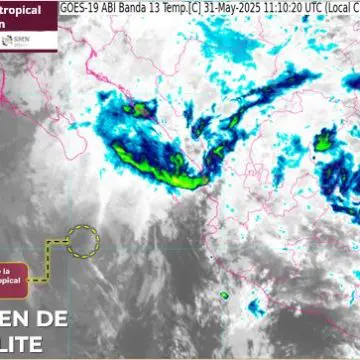 Tormenta tropical Alvin se debilitará a baja presión remanente