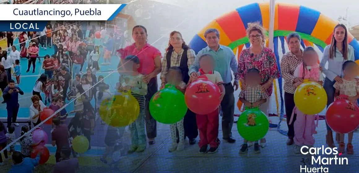 Concluyen con éxito los festejos del “Festival Cultural del Niño y la Niña” en Cuautlancingo