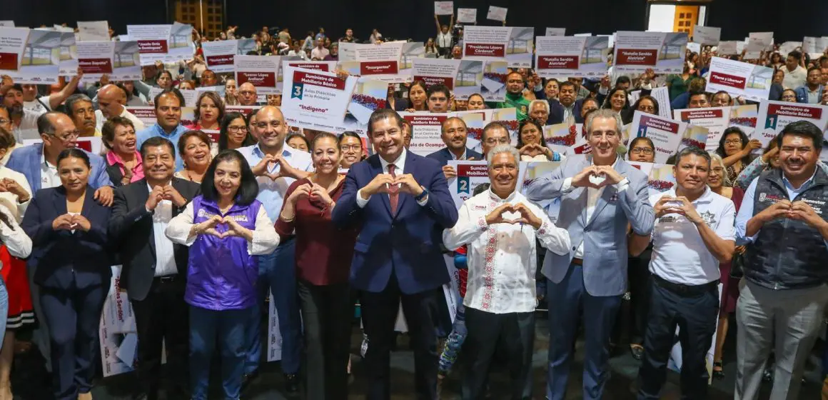 Con aplicación eficiente de recursos, en Puebla se fortalece infraestructura educativa: Armenta